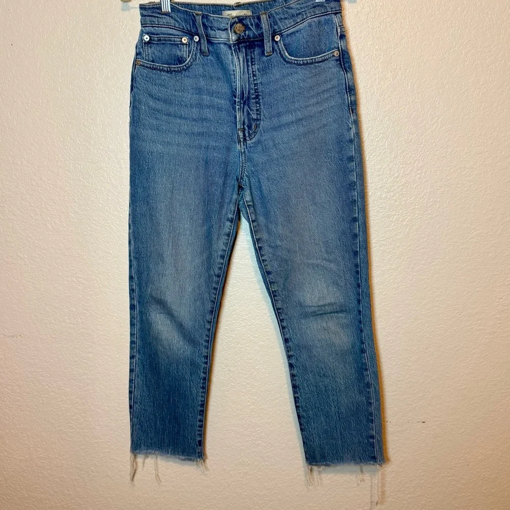 Madewell The Perfect Vintage Jeans Blue Denim Size 26